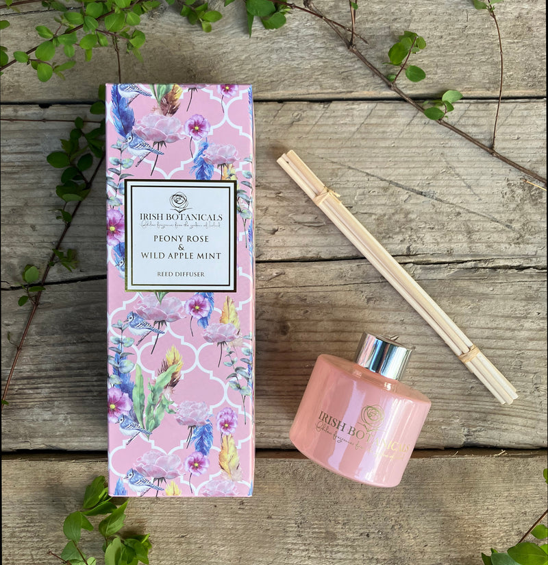 Irish Botanicals Peony Rose & Wild Apple Mint Diffuser
