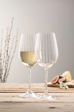 GALWAY CRYSTAL ERNE WINE GLASSES SET OF 2