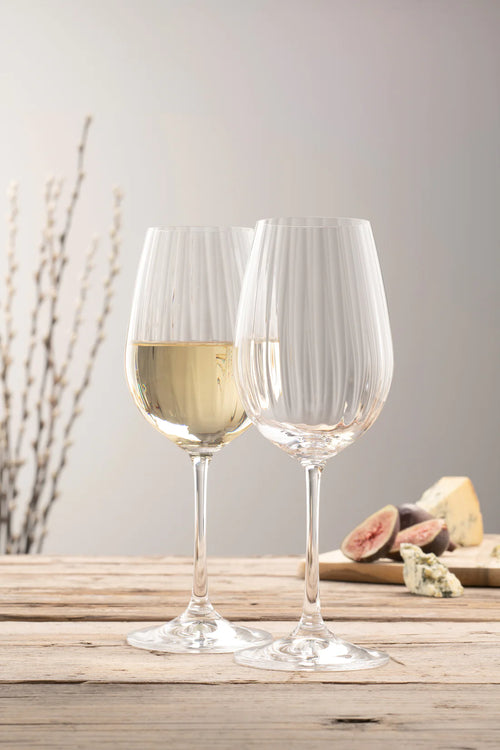 GALWAY CRYSTAL ERNE WINE GLASSES SET OF 2