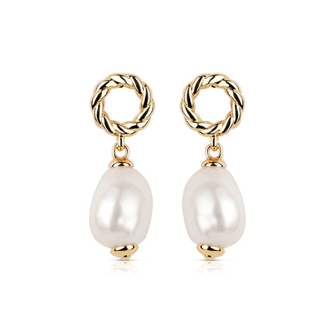 Newbridge Sappho Baroque Pearl Earrings