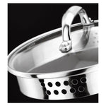Stellar 7000 3 piece Draining Saucepan Set