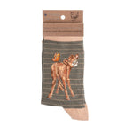 Wrendale Cow Sock - Flutterly Fabulous