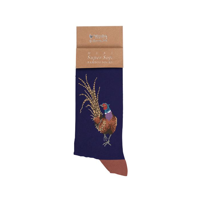 Wrendale Pheasant Men's Sock - Ready For My Close Up