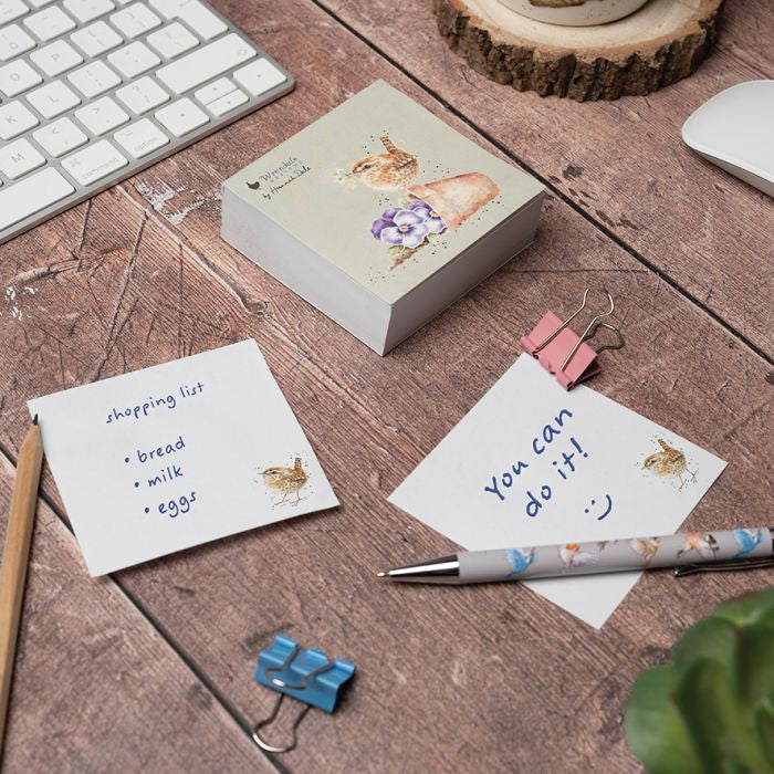 Wrendale Bird Sticky Notes - Pottering About