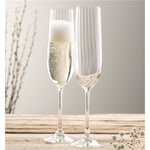 Galway Crystal Erne Flute Pair
