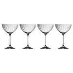 GALWAY LIVING ERNE CHAMPAGNE SAUCER SET
