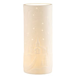 Belleek Church scene luminaire