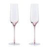 Denby Colours Champagne Flutes (Pink) Set of 2