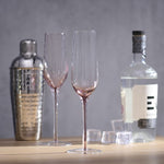 Denby Colours Champagne Flutes (Pink) Set of 2
