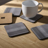Denby Colours Grey Coasters Set of 6