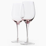 Denby Colours Red Wine Glasses (Pink) Set of 2