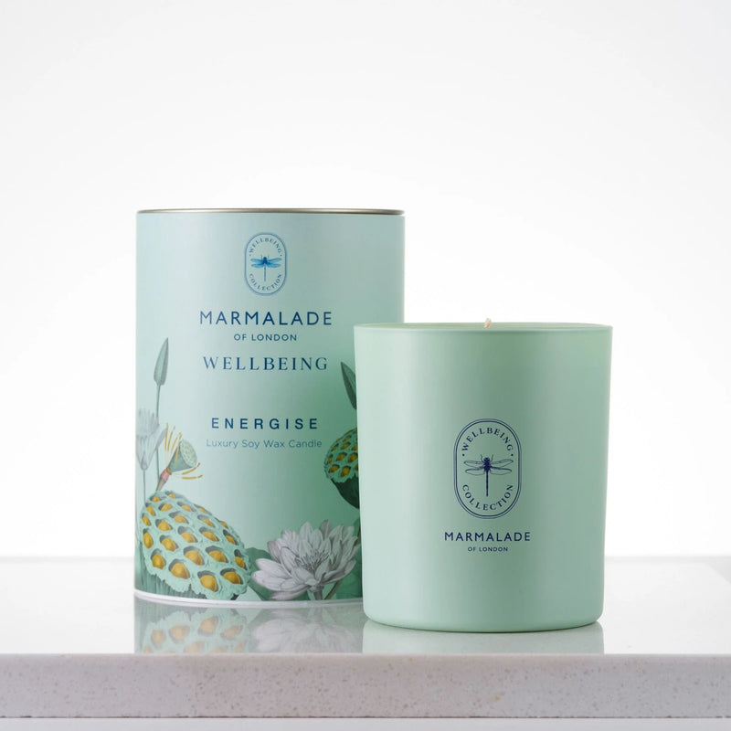 Marmalade of London Energise large glass candle