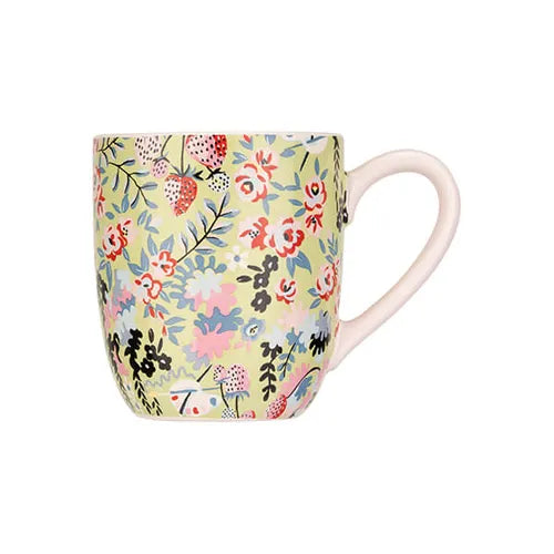 Cath Kidston Ditsy Floral Breakfast Mug Green