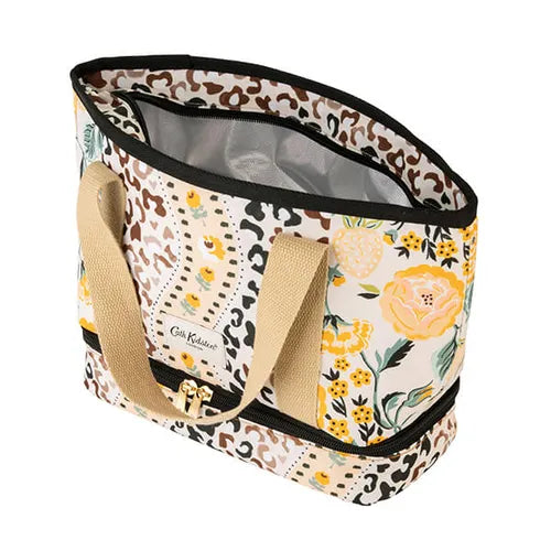 Cath Kidston leopard small tote lunch bag