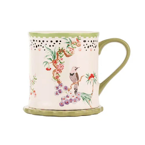 Cath Kidston Spring Birds Mug and Coaster Set