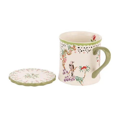 Cath Kidston Spring Birds Mug and Coaster Set