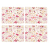 Cath Kidston Friendship Gardens 4PK cream Placemats
