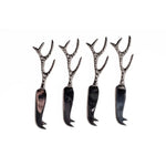Selbrae House 4 Mini Cheese Knives - Antler