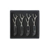 Selbrae House 4 Mini Cheese Knives - Antler