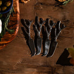 Selbrae House 4 Mini Cheese Knives - Antler