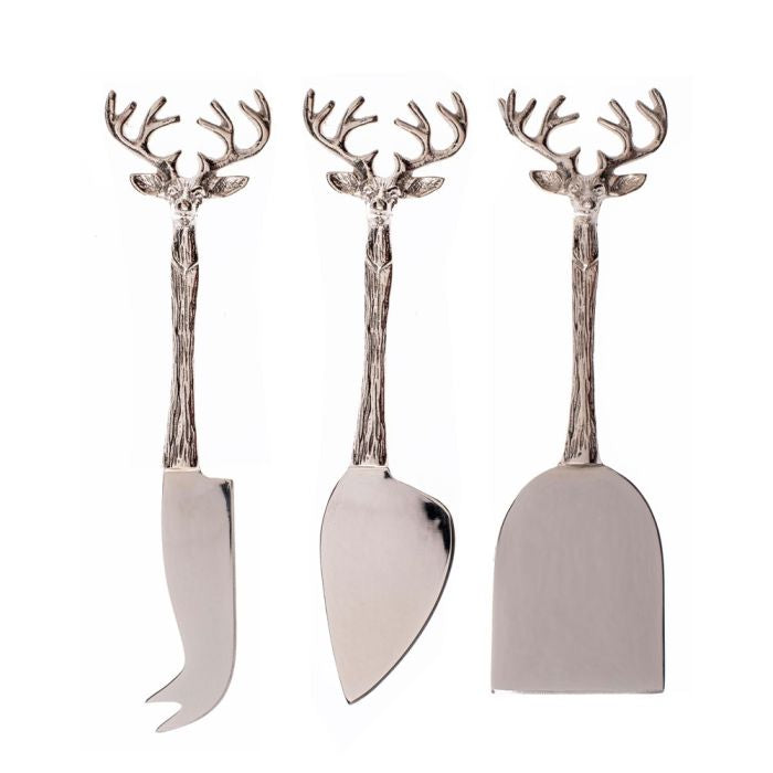 Selbrae House Cheese Knives - Stag