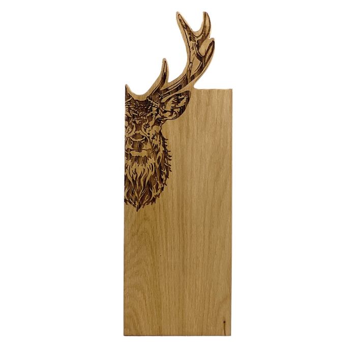 Selbrae House Framed Oak Serving Board - Medium - Stag