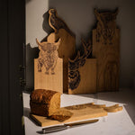 Selbrae House Framed Oak Serving Board - Medium - Stag