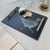 Selbrae House Slate Serving Tray - Medium - Pheasant - Gift Boxed