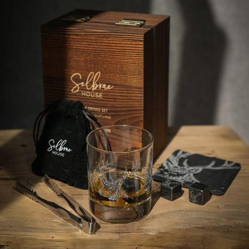 Selbrae House Drinks Set - Stag