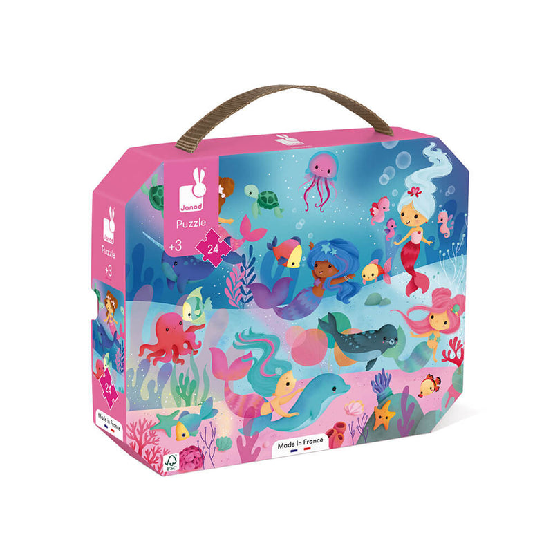 Janod Puzzle Mermaid 24 pcs