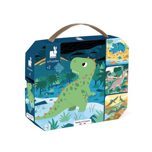 Jonod 4 Puzzles Dinosaurs Jigsaw