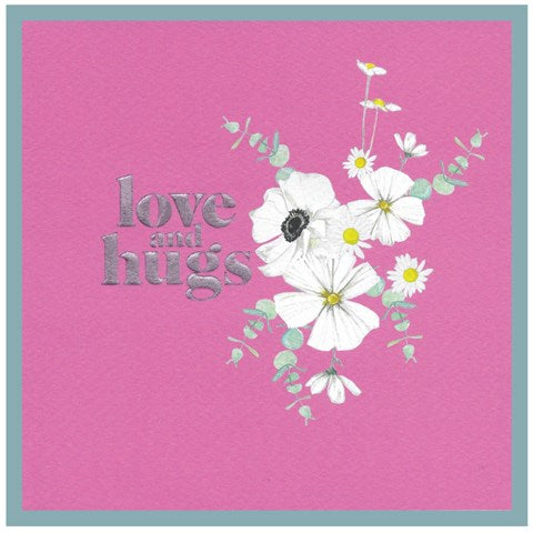 Cinnamon Aitch Apple Blossom Card - Love and Hugs Daisy Mix