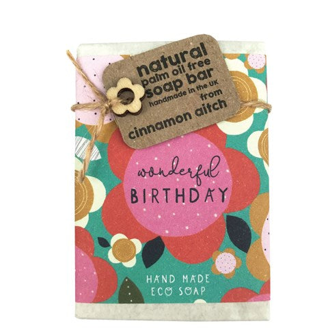Cinnamon Aitch Soap wonderful birthday orange and grapefruit
