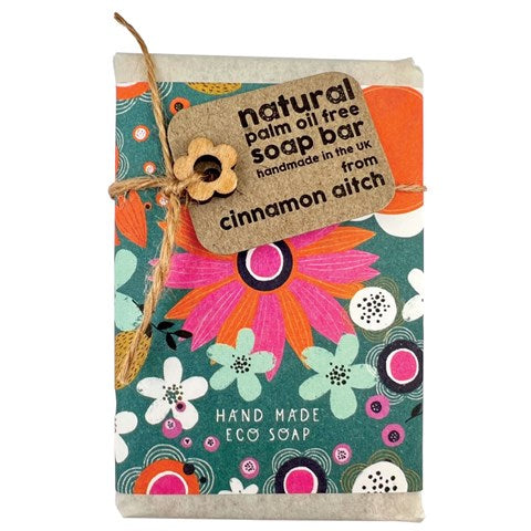 Cinnamon Aitch Soap - Bloom flowers Orange and grapefruit