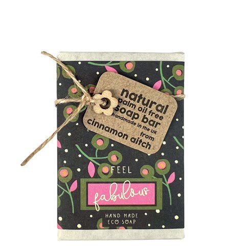 Cinnamon Aitch Soap MG buds feel fabulous lavender