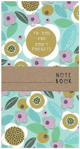 Cinnamon Aitch Notebooks BL to dos and don’t forgets