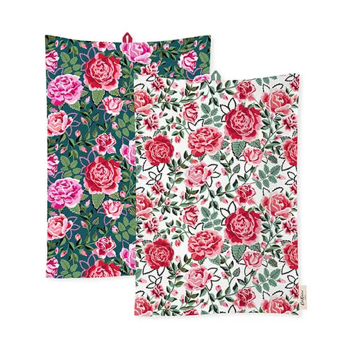 Cath Kidston Dolly Rose Tea Towel
