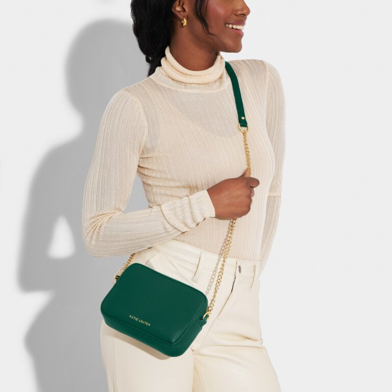 Katie Loxton Millie Mini Crossbody Emerald Green