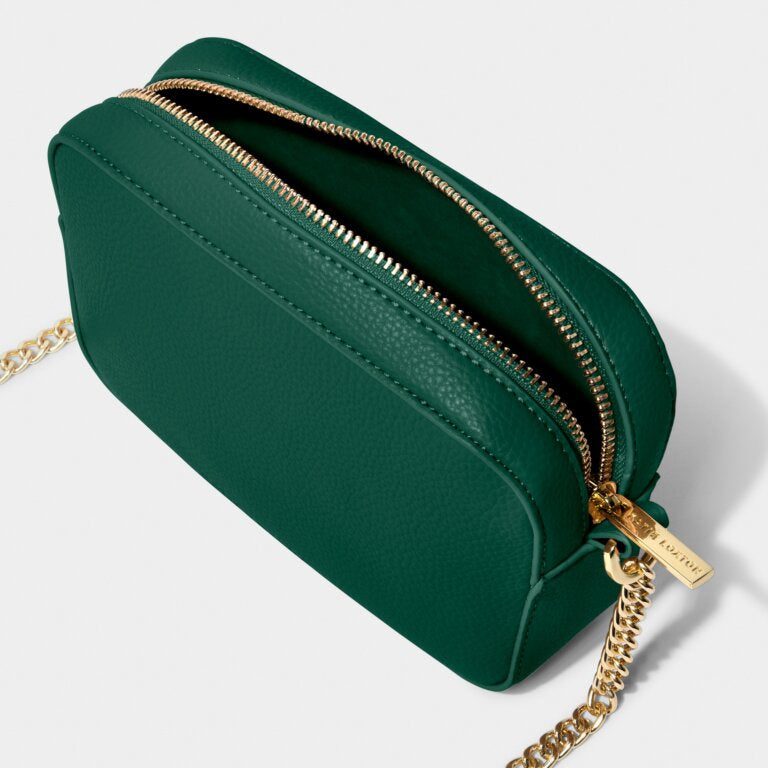 Katie Loxton Millie Mini Crossbody Emerald Green