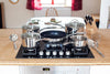 Stellar 7000, 5 Piece Draining Saucepan Set