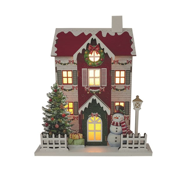 Straits LED Christmas House 20x24cm