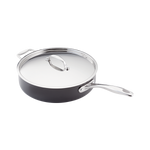 Stellar 6000 28cm Non Stick Saute Pan With Lid Hard Anodised