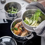 Stellar 24cm 3 Tier Steamer Set STM05"