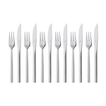 Stellar Rochester 12 Piece Steak Knife & Fork Set