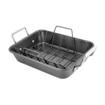 Stellar Speciality Cookware 30 x 22cm Roast & Rack, Non-Stick sv21