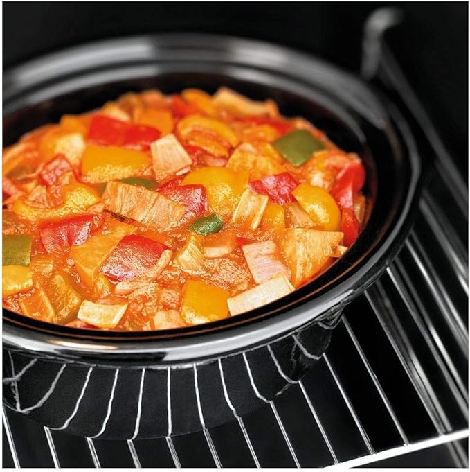 Judge Extra Large Electrical Slow Cooker 5.5 lt with Removable Ceramic Pot, Makes Up to 6/7 Portions