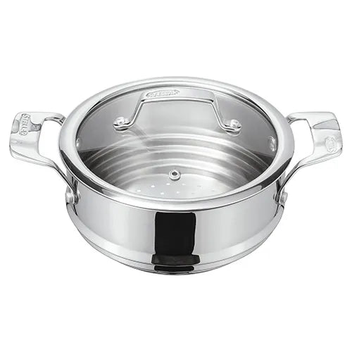 Stellar Steamer Insert With Glass Lid