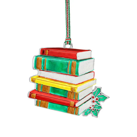 Newbridge Book Stack Christmas Tree Decoration