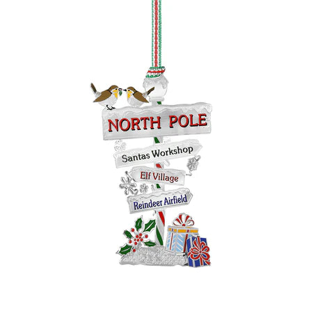 Newbridge North Pole Christmas Tree Decoration