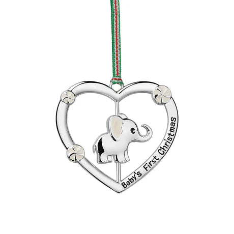 Newbridge Baby’s 1st Christmas Heart Tree Decoration